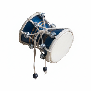 Instrument de musique Damru traditionnel fait à la main, idéal pour la musique folklorique et spirituelle de dévotion aux prix de gros - Product Image 1