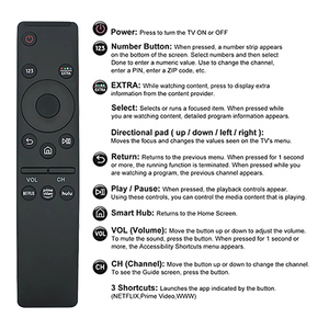 Télécommande de remplacement pour Samsung Smart TV <span class=keywords><strong>BN59</strong></span>-01310A <span class=keywords><strong>01259B</strong></span> 01312G 01312B 01312F 01312A télécommande IR - Product Image 5