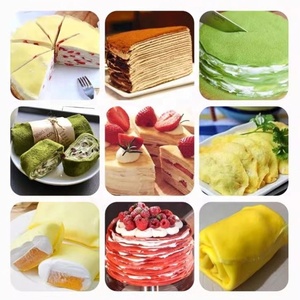 Máquina automática de pastel de huevo Máquina de pastel de mil capas Durian Mille Máquina de pastel crepé - Product Image 5