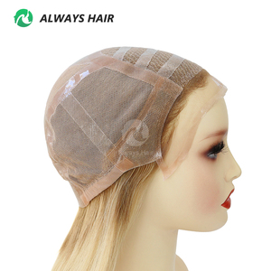 चीनी क्यूटिकल बालों 100 कैंसर के रोगियों के लिए लंबी चिकित्सा विग कैप - Product Image 3