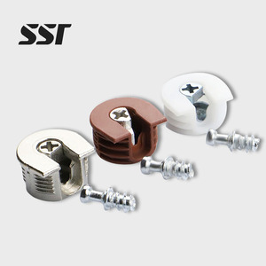 Conector de Soporte para Estantes de Madera y Plástico 3 en 1 de Alta Calidad SSR2025, Accesorio de Conexión para Muebles - Product Image 1