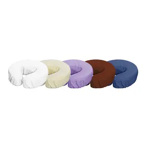 软水疗豪华双拉丝标准尺寸100% 棉法兰绒贴合按摩床面部休息罩
