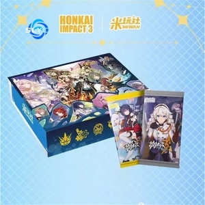 Cartes de collection Honkai Impact 3, nouvelle collection d'anime, cadeau avec Kiana Kaslana, Raiden Mei, Yae Sakura, Fu Hua, artisanat en papier - Product Image 2