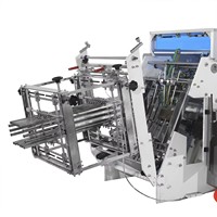 Machine automatique de fabrication de conteneurs à emporter pour la fabrication de gâteaux et hamburgers, machine de fabrication de boîtes de fast-food jetables en papier jetable