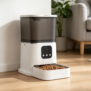 <b>WiFi</b> <b>Smart</b> Pet Feeder Comedero Automático Automatic Pet Feeder With <b>Camera</b> App Remote Control Timed Feeding For Cats Dogs - Product Image 1