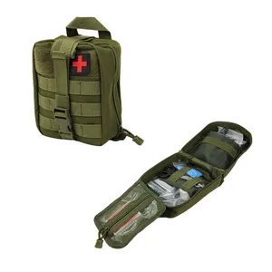 CE certify RECOO newest tactical bags 12 pcs basic style first aid emergency kit