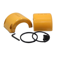Accouplement de chaîne en acier robuste 45 KC avec trou fini, accouplement d'arbre flexible pour système de ventilateur, pompe et convoyeur