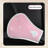 Accessoires de siège auto pour bébé INS super doux : Coussinets d'épaule Panda tendance et ensemble de housses en dentelle, multifonctionnels en forme de pomme pour sièges auto/poussettes