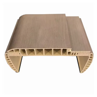 Cadre de porte WPC de haute qualité, sur mesure, imperméable, type B 240B-47, matière première ou avec film PVC, résistant au feu
