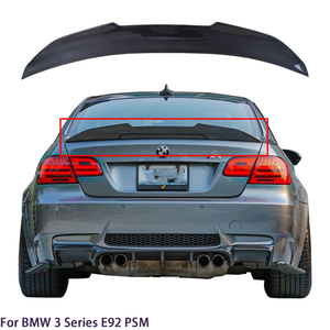 Aileron arrière en fibre de carbone style PSM pour BMW Série 3 E92 Coupé et E92 M3 2005-2013 - Product Image 1
