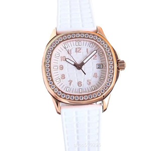 2025 New Brand Design Luxury White Minimalist Women's Quartz <b>Watch</b> Fashion Sports Stainless Steel <b>Case</b> Water Resistant Rubber - Product Image 5