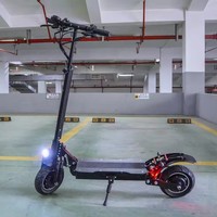 Scooter de cyclomoteur électrique à batterie au lithium de 11 pouces mobilité pliante légère avec vitesse maximale de charge rapide 60 KM/H modèle S1