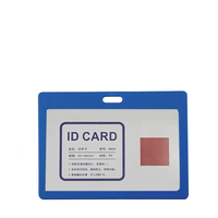 Kit d'identité de contrôle d'accès pour personnel étudiant en nylon personnalisé porte-badge refermable étanche vente en gros personnel infirmier de contrôle d'accès