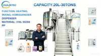 Cuve de mélange industrielle en plastique PP HUAJIE, capacité personnalisée 50L-10000L, résistante aux acides et aux alcalis, avec agitateur électrique