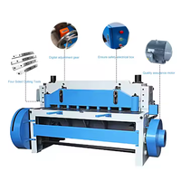 Fabrication Flexible de haute précision coupe-fer traitement de tôle coupe Guillotine CNC cisaillement Machine