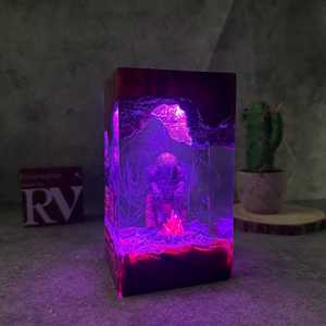 รูปปั้นอัศวินหัวหอมจากเกมดาร์กโซลส์  งานเรซิ่นพร้อมไฟตกแต่ง รุ่น DLB09 โมเดล 3 มิติ ของสะสมจากเกม - Product Image 6