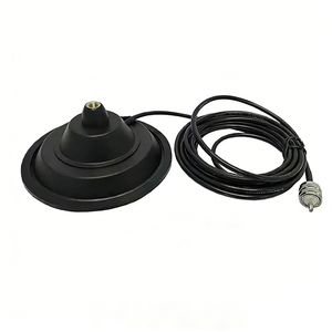 Base magnétique de 150 mm pour antenne mobile avec connecteur M8 - Support magnétique pour antenne de communication pour voiture - Product Image 1