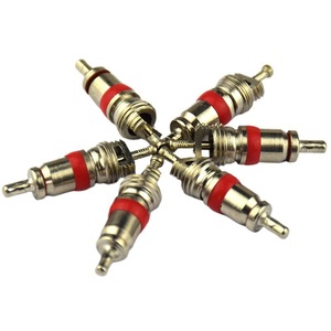 Noyau de valve américain pour pneus sans chambre à air de voiture, moto, vélo, en alliage de zinc, pièces de rechange et de réparation - Product Image 1