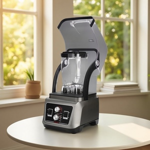 <span class=keywords><strong>Mixeur</strong></span> Commercial à Minuteur 2200W 2L 23000 tr/min avec Bol PC à 6 Lames et Affichage Numérique, Contrôle de Vitesse pour Restaurant Occidental - Product Image 1