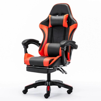 Fabricant promotionnel ordinateur pu cuir gamer lombaire personnalisé Chine anji fauteuil de jeu en cuir
