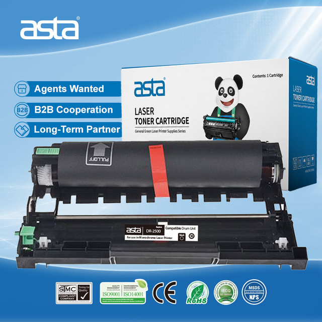 ASTA Supplier DR-2500 DR2500 DR 2500 Drum Unit Compatible for Brother HL-L2400D HL-L2460DN HL-L2461DW DCP-L2600D DCP-L2625DW