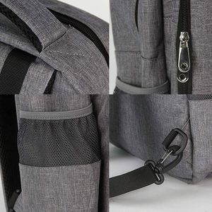BSCI factory Portable Unisex Travel <b>Barber</b> Backpack Laptop Backpack Hair Tools <b>Bag</b> Cosmetic Organizer with Scissors Pockets - Product Image 5