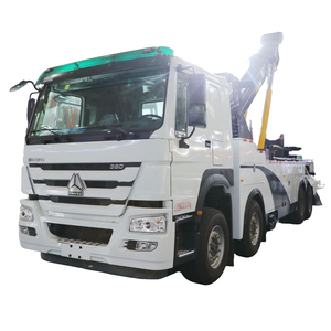 6x4 シノトラック ディーゼル レッカー車 一体型牽引車 重機回収・牽引・吊り上げ装置 - Product Image 1