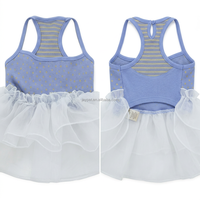 Elegantes Luxuriöses Modernes Hunde-Ballettkleid aus Baumwolle für Frühling und Sommer