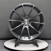 Jantes forgées sur mesure gris argenté à 10 branches, 17-24 pouces, 5x112 5x114.3 5x120 pour Nissan X-Trail, Mazda CX-5, Subaru Forester