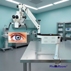 MICROSCOPIO OFTÁLMICO CON PRECIO ECONÓMICO-MICROSCOPIO OJO MONTAJE EN EL PISO ..... - Product Image 1