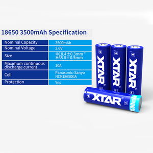 شعار OEM عالي الجودة ببطارية أيون ليثيوم قابلة لإعادة الشحن مع رقائق JPPanasonic-Sanyo - Product Image 3