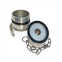Raccord rapide en alliage d'aluminium Hong'an KD65 DN65 (2,5 pouces) pour hydrants et camions de pompiers
