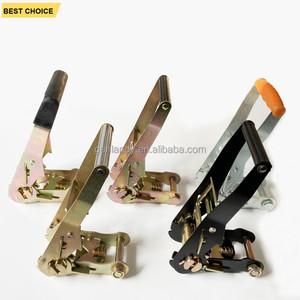 Fibbia a cricchetto Dolly con manico in alluminio da 230mm con doppio <span class=keywords><strong>gancio</strong></span> a J - Product Image 3