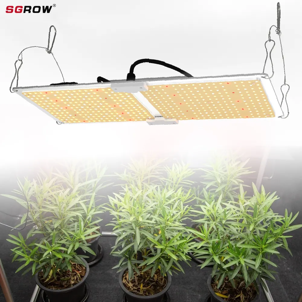 SGROW IP65 Waterproof Full Spectrum Greenhouse Hydroponic Indoor plants 240W LED Grow Light