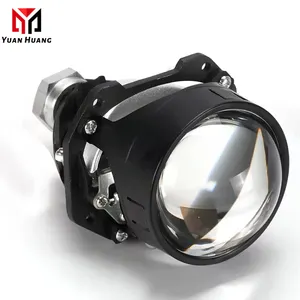 Bi LED Projector Lens Headlights 2.5 inch Angel eyes for bmw f10 Led Lens E3 PRO 6000K LED Lights Auto Car Accessories
