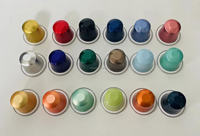 Capsules de café en aluminium, capsules de café matcha, capsules de poudre de thé
