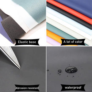 Silicone organique facile à nettoyer 1 mm Rexine artificiel Faux <span class=keywords><strong>cuir</strong></span> synthétique de silicone de voiture pour la fabrication de sacs de canapé de siège de voiture - Product Image 5