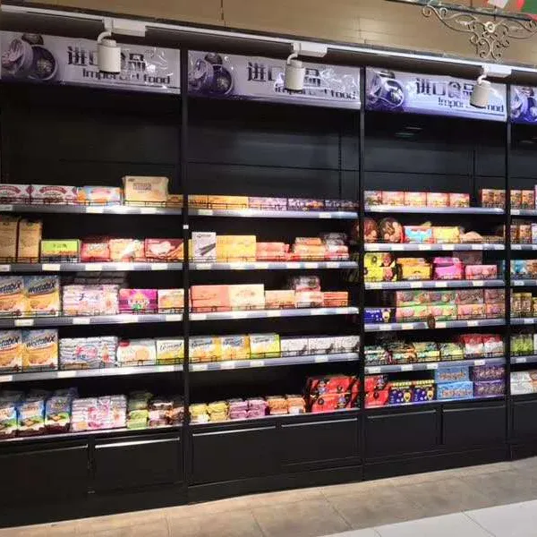 Özelleştirilmiş alışveriş merkezi raf meyve ekran süpermarket raf gondol süpermarket rafları