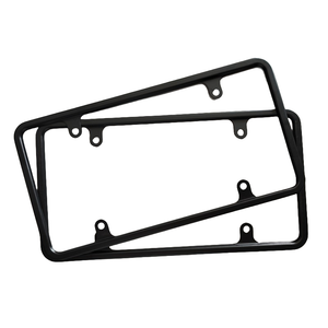 Marco de placa de matrícula universal de personalización de placa de matrícula popular, marco de placa de matrícula de acero inoxidable de especificación de EE. UU. - Product Image 1