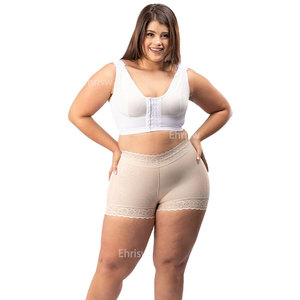 SHORT <span class=keywords><strong>CACHETERO</strong></span> cintura alta levantador de glúteos después de la cirugía Fajas colombianas Fajas Shapewear mujeres Body Shaper Fajas Shorts con cremallera - Product Image 1