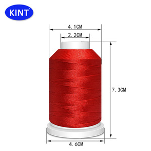 Hilo de Seda Helada Brillante Teñido con Filamento de la Marca KINT, Borlas de Nylon Tejidas a Mano, 500 Metros, Cordón Estilo Torre para Colgantes y Collares - Product Image 3