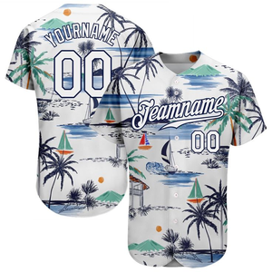 ชุดเสื้อเบสบอลที่ปรับแต่งได้ พร้อมชื่อ โลโก้ หมายเลขทีม ระบายอากาศได้ดี ซับเหงื่อ 100% โพลีเอสเตอร์ พิมพ์ลายดิจิทัล สำหรับทุกเพศทุกวัย - Product Image 3