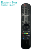 Control Remoto por Voz Inteligente de Calidad ES-RM114-6-V AKB76039901 MR22GA MR21GC MR21GA para LG HDTV Smart TV Magic Remote Controller