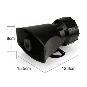 Accesorios Para Motos Car and Motorcycle 7-Tone Siren Horn,Alarm Horn, 12V with <b>Megaphone</b> Function - Product Image 4