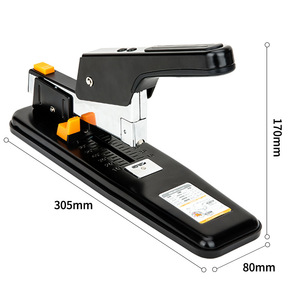 Deli Heavy Duty Stapler 80 Sheet Capacity Thick Staples Office Binding Machine - Product Image 2
