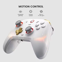 Gamepad Inalámbrico GameSir Cyclone 2 Compatible con Nintendo Switch, iPhone, Android, PC y PS2, Joystick de Arcade