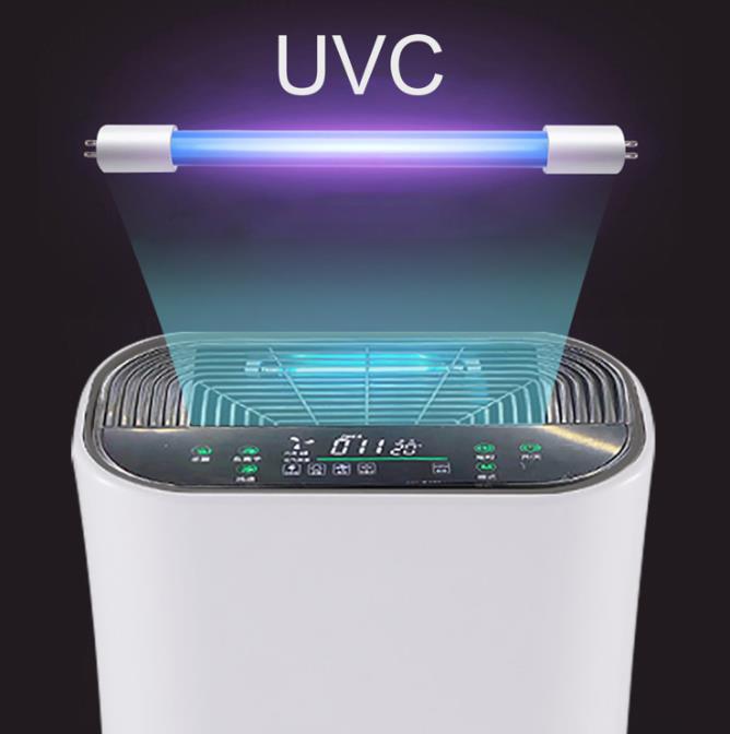 Wall Mounted 99% Remove PM2.5 Intelligent Air Purifier Sterilizer UV Air Purifier