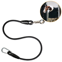 Sangles de sécurité en silicone résistantes aux morsures et imperméables pour attache croisée de remorque à chevaux