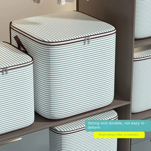 Almacenamiento de edredón de almacenamiento de ropa Extra grande de alta resistencia para organizar el dormitorio - Product Image 2
