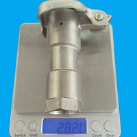 Robinet d'arrosage de jardin en acier inoxydable 304 de 6 mm à raccord rapide, connecteur d'eau pour aménagement paysager